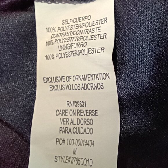 LE SUIT Women's Vintage Winter Warm Maxi Coat Blazer Black Polyester Formal - Picture 4 of 4